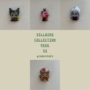 Disney Doorables Villains Collection Peek with Maleficent Bonus Figure